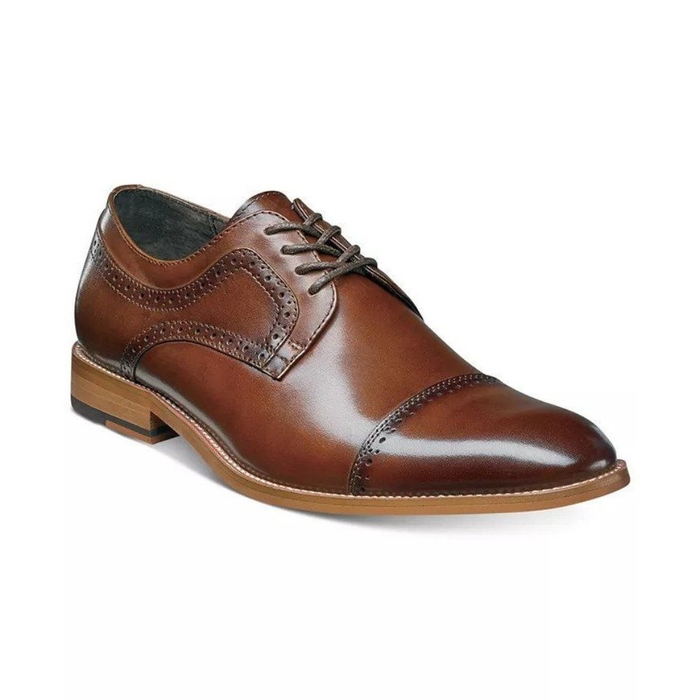 Stacy Adams Men's Dickinson Cap Toe Oxfords Size 10.5M